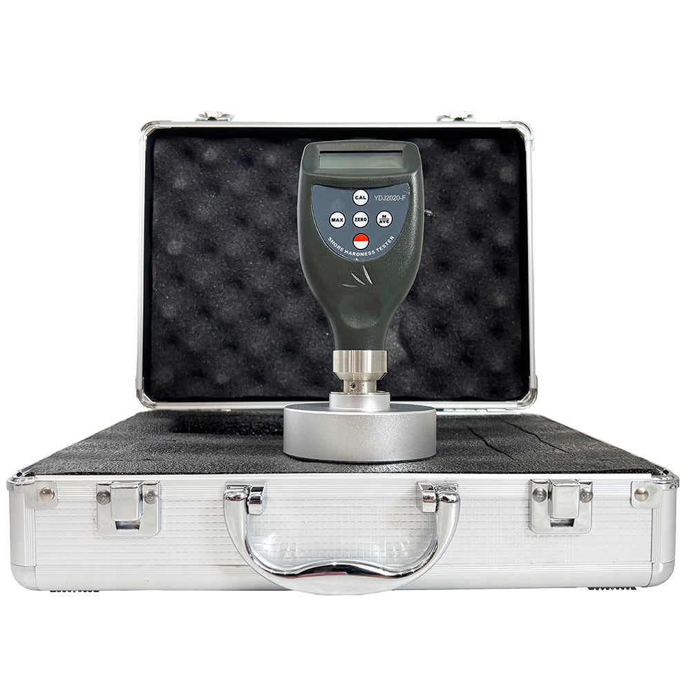 VTSYIQI Digital Foam Hardness Tester Shore F Durometer Tester Equipment with Measurement Range 10 to 90HF Resolution 0.1HF Accuracy ≤±1HF for Sponge Soft Foam Pillow Polyurethane Rubber