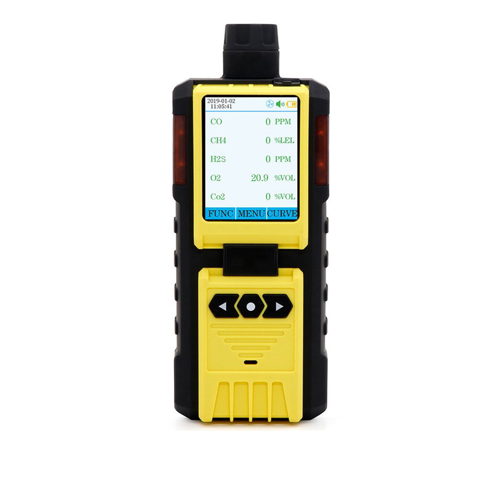 VTSYIQI Portable CL2 Gas Detector Chlorine Detector with 32-bit Built-in MCU High Reliability and Self-adaptation Ability Measuring Range 0-50ppm Accuracy ≦±5% for Industrial Site Safety Monitoring