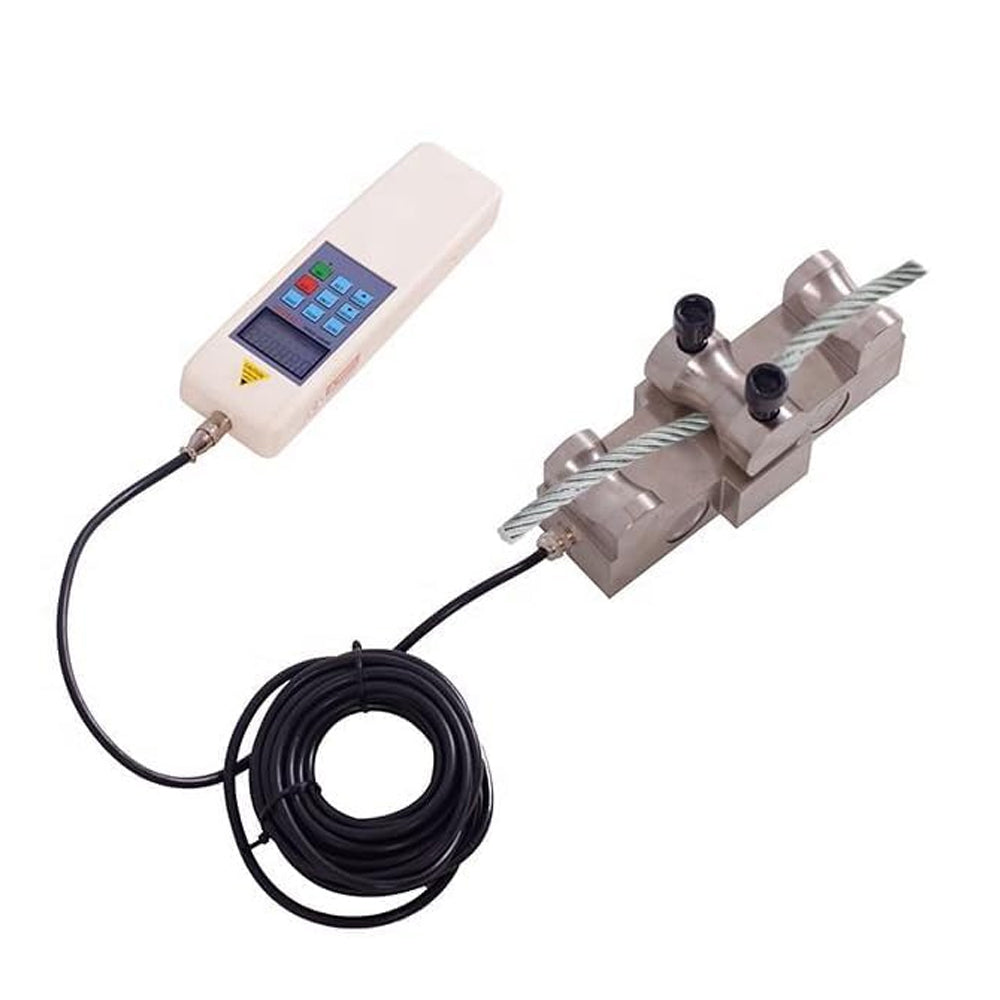 VTSYIQI Wire Rope Tension Meter Steel Cable Wire Rope Tensiometer Digi