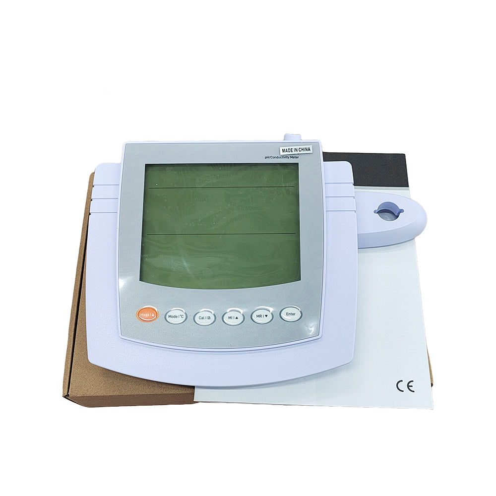 YTSYIQI Benchtop Multi-parameter Water Quality Analyzer with Conductivity Standard Solutions TDS Range 0 to 10.00,100.0,1000 ppm, 10.00,200.0 ppt Accuracy ±1% F.S. Manual/Auto-read Measurement Endpoint for Measuring pH mV Conductivity TDS