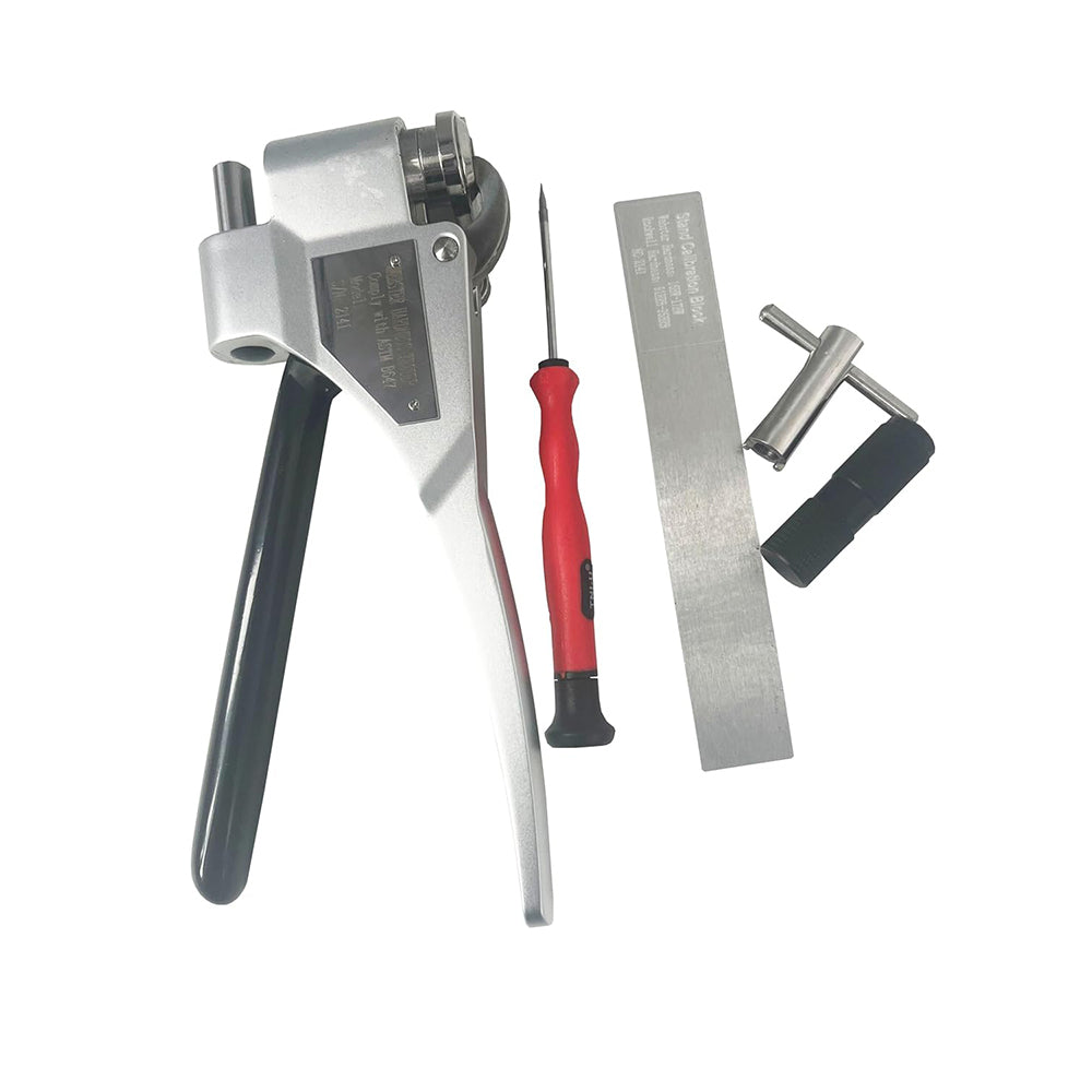 VTSYIQI Webster Hardness Tester Aluminum Alloy Durometer with Measuring Scope 0-20HW Accuracy 0.5HW Hardness Range 25-110HRE 58-131HRV Specimen Dimension Thickness 0.6-6mm Inner Diameter >10mm