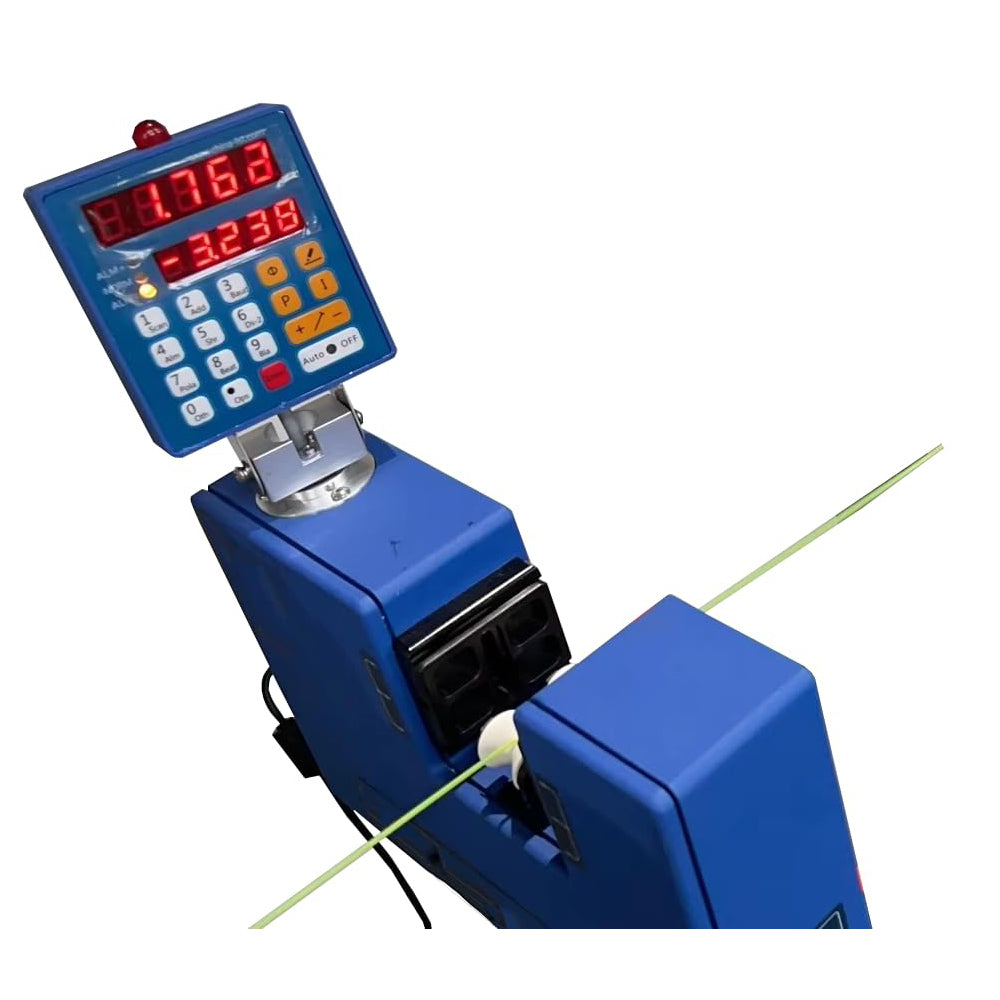 VTSYIQI Laser Diameter Measuring Instrument Single-Axis Laser Diameter Gauge with Measuring Range 0.10~25.00mm Accuracy ±0.002mm Scanning Speed 600N/S  Resolution 0.001mm for Testing Pipe Tube Wire Etc