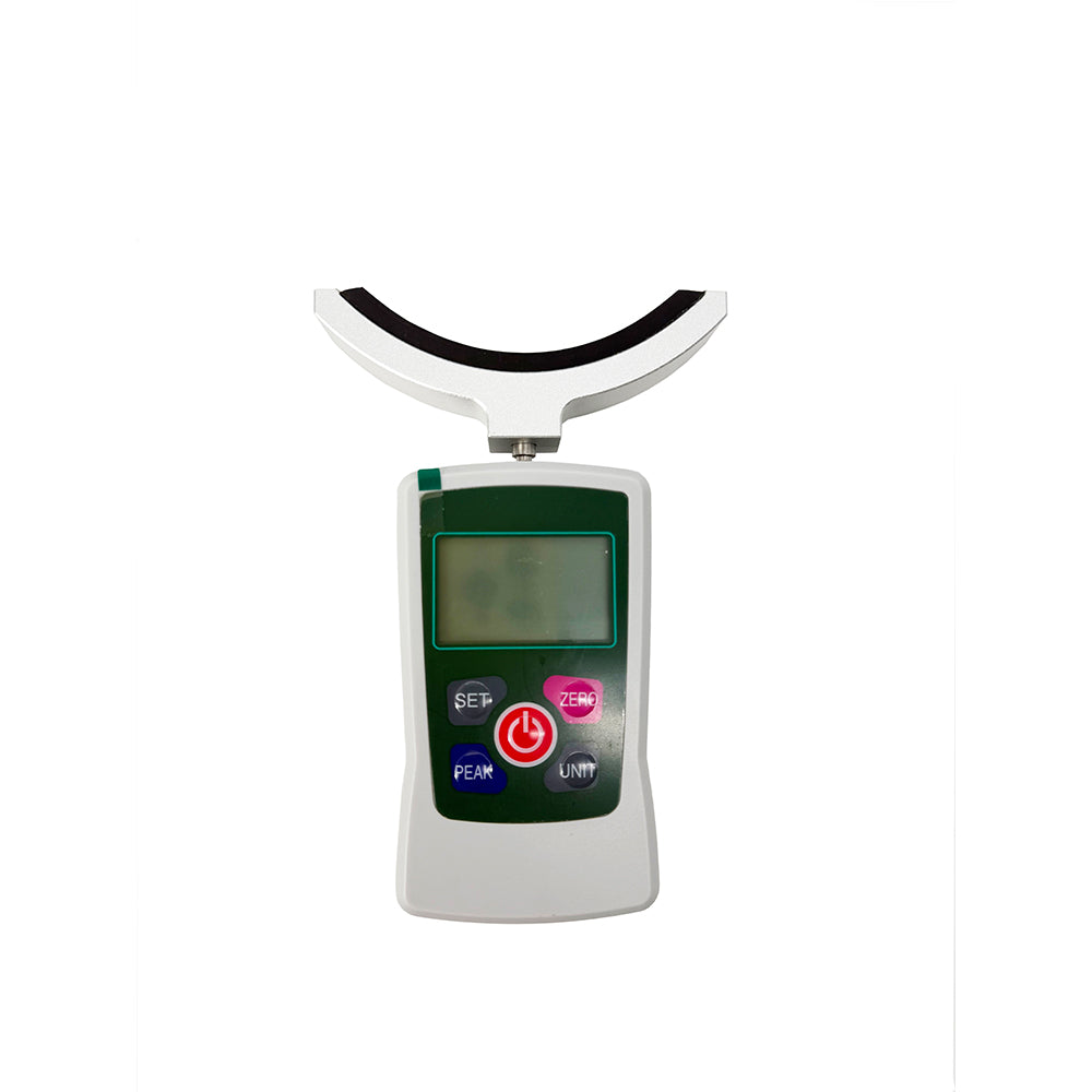 VTSYIQI Handheld Muscle Strength Tester Muscle Force Meter with Load Division Value 0.1N; 0.01kg; 0.01Lb Maximum Load Value 500N;50kg;110Lb Four Units N, Kg , Lb And Oz Upper And Lower Limits Accuracy ±1％