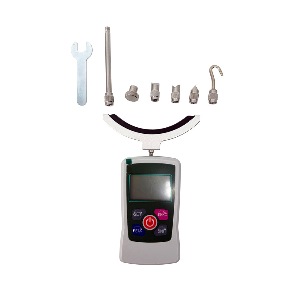 VTSYIQI Muscle Strength Testing Devices Muscle Strength Meter with Maximum Load Value 500N;50kg;110Lb Four Units N, Kg , Lb And Oz Upper And Lower Limits Accuracy ±1％ Load Division Value 0.1N; 0.01kg; 0.01Lb