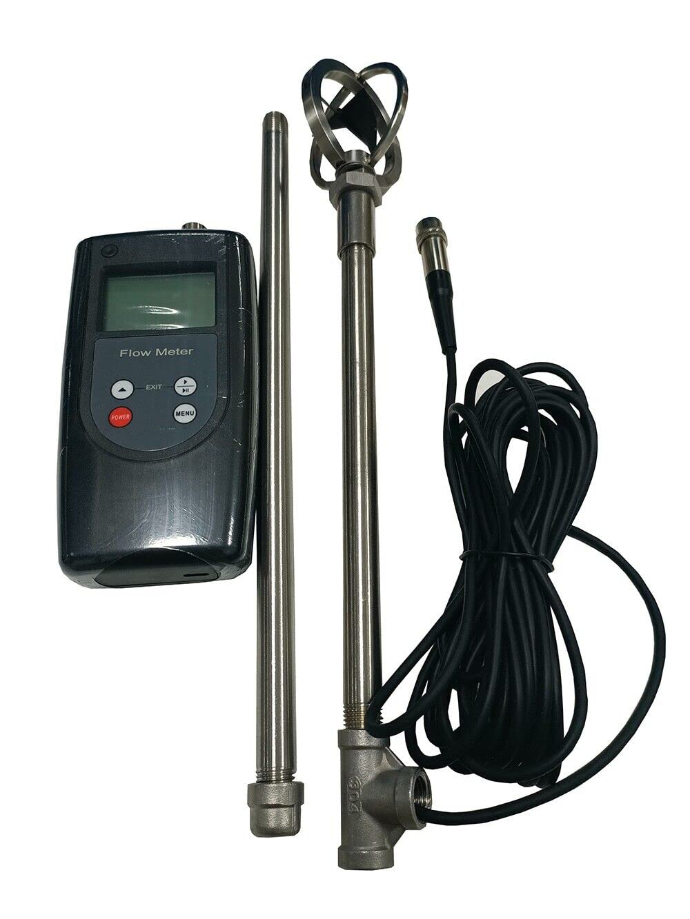 Flow Speed Meter VTSYIQI Water Velocity Meter Flow Rate Meter Flow Velocity Meter Teste