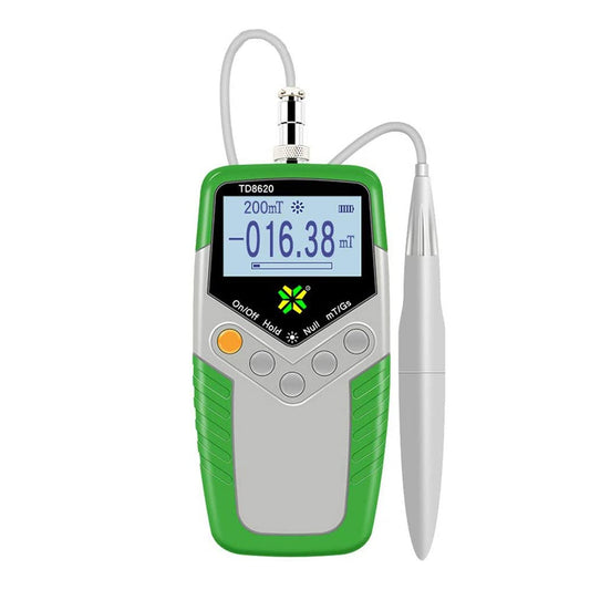 VTSYIYQI Permanent Magnet Gauss meter Digital Tesla Meter Ultra High Precision Gaussmeter Fluxmeter Surface Magnetic Field Tester With 1% Accuracy 0 to 2400mT 0 to 24000Gs