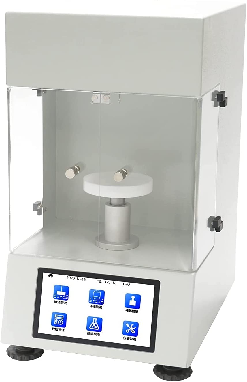 VTSYIQI Surface Tensiometer Du Nouy Liquid Tensiometer Surface Tension