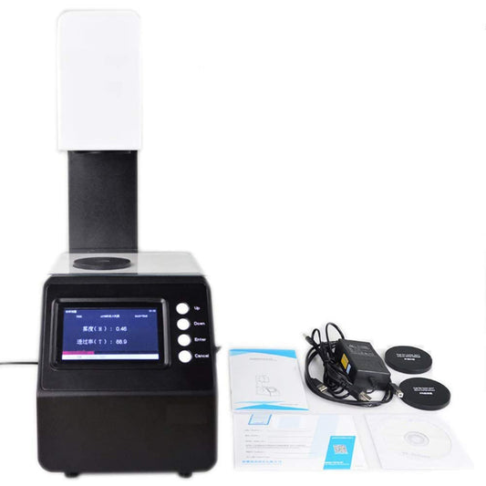 VTSYIQI Haze Meter Hazemeter Light Transmission Meter Benchtop Analyzer with Range 0 to 100% for Plastics Films Glass LCD Panels