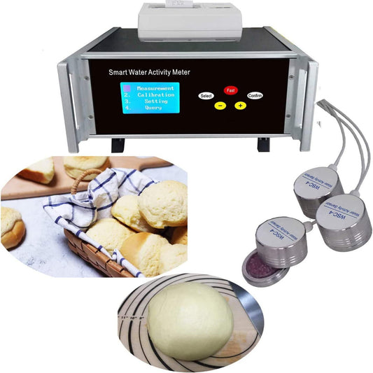 VTSYIQI Dough Water Activity Instrument With 1.000aw Real Time Printer 3 WSC-4 Water activity Printer Function Continuous intelligent measurement
