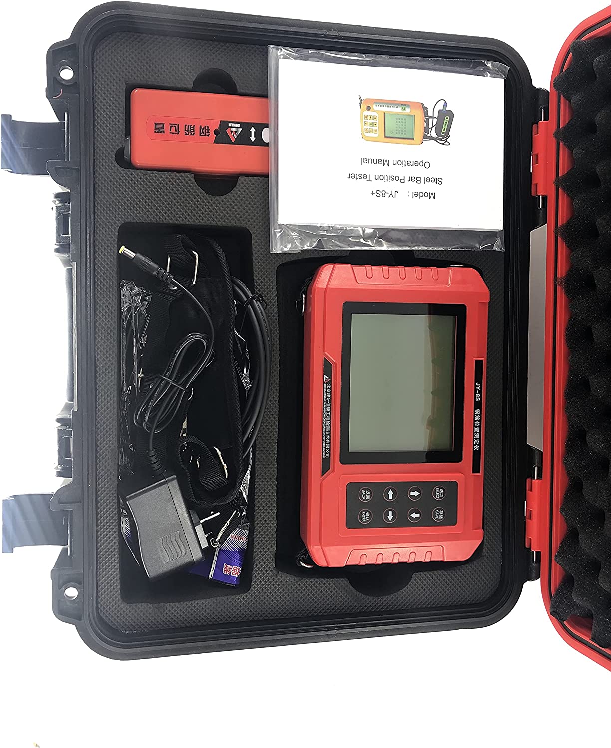 VTSYIQI Concrete Rebar Locator Scanner Grid Scan Concrete Reinforcemen